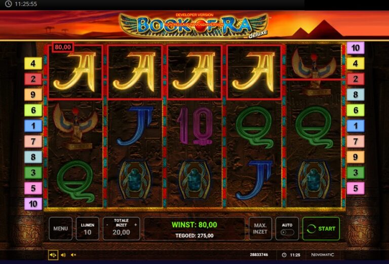 Screenshot 2 van Book of Ra Deluxe
